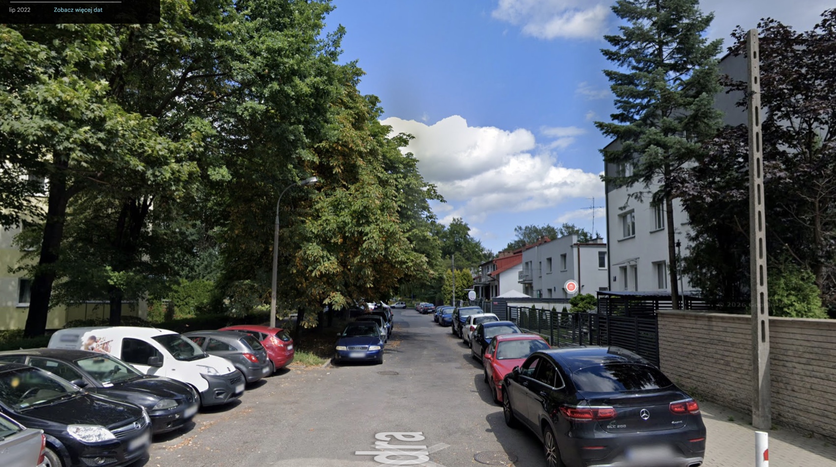 ul. Modra — widok z ulicy